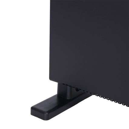ZEVENTI - Elektrický přímotop/konvektor s LCD displejem ECO/1250/2000W/230V černá + dálkové ovládání