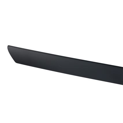 ZEVENTI - LED Stmívatelný stropní ventilátor AUREX LED/24W/230V 3000/4000/6000K Wi-Fi Tuya černá + dálkové ovládání