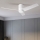 ZEVENTI - LED Stropní ventilátor BARROSA LED/18W/230V 3000/4000/6000K Wi-Fi Tuya bílá + dálkové ovládání