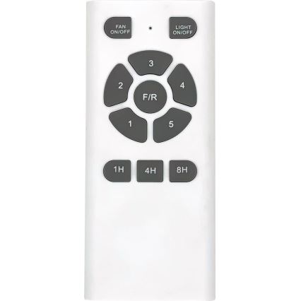 ZEVENTI - LED Stropní ventilátor BARROSA LED/18W/230V 3000/4000/6000K Wi-Fi Tuya černá + dálkové ovládání