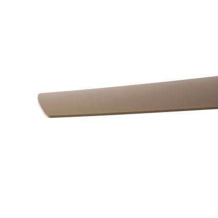 ZEVENTI - LED Stropní ventilátor BARROSA LED/18W/230V 3000/4000/6000K Wi-Fi Tuya béžová + dálkové ovládání