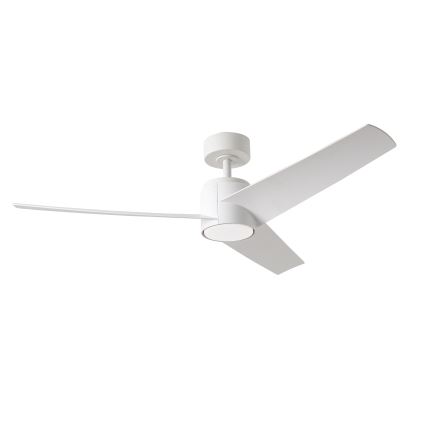 ZEVENTI - LED Stropní ventilátor ORVIETO LED/18W/230V 3000-6000K Wi-Fi Tuya bílá + dálkové ovládání