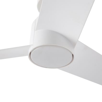 ZEVENTI - LED Stropní ventilátor ORVIETO LED/18W/230V 3000-6000K Wi-Fi Tuya bílá + dálkové ovládání
