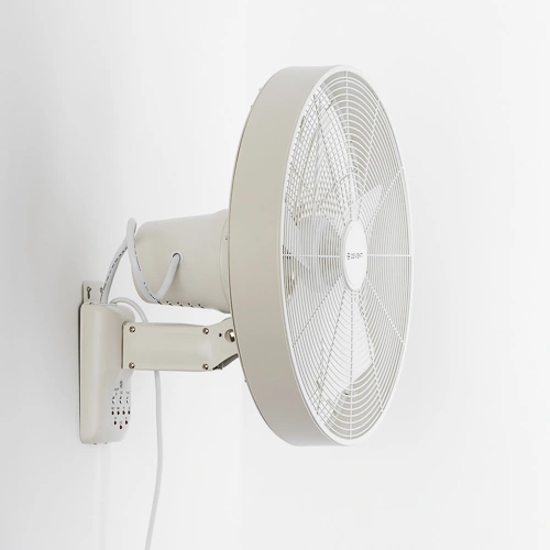ZEVENTI - Nástěnný ventilátor FREEZE 50W/230V pr. 45 cm bílá + dálkové ovládání