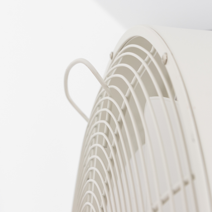 ZEVENTI - Nástěnný ventilátor FREEZE 50W/230V pr. 45 cm bílá + dálkové ovládání