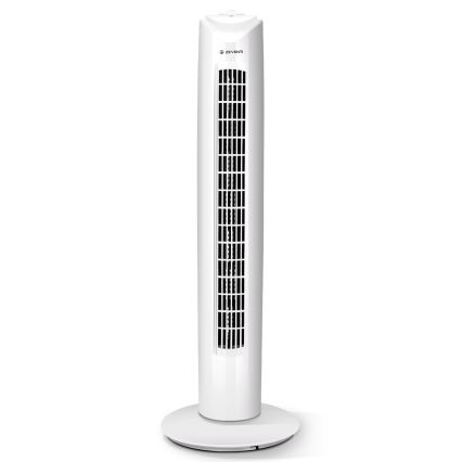 ZEVENTI - Sloupový ventilátor FLOW 45W/230V bílá