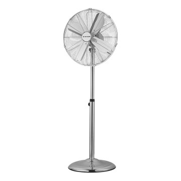 ZEVENTI - Stojanový ventilátor FLOW 50W/230V pr. 45 cm lesklý chrom