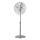 ZEVENTI - Stojanový ventilátor FLOW 50W/230V pr. 45 cm lesklý chrom