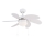 ZEVENTI - Stropní ventilátor FAMARA 1xE14/60W/230V bílá