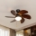 ZEVENTI - Stropní ventilátor FAMARA 1xE14/60W/230V