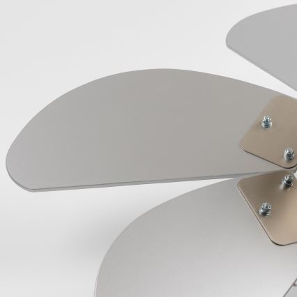 ZEVENTI - Stropní ventilátor FAMARA 1xE14/60W/230V šedá