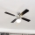 ZEVENTI - Stropní ventilátor NAVAGIO 1xE27/60W/230V černá/bílá