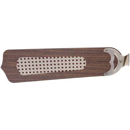 ZEVENTI - Stropní ventilátor NAVAGIO 1xE27/60W/230V hnědá