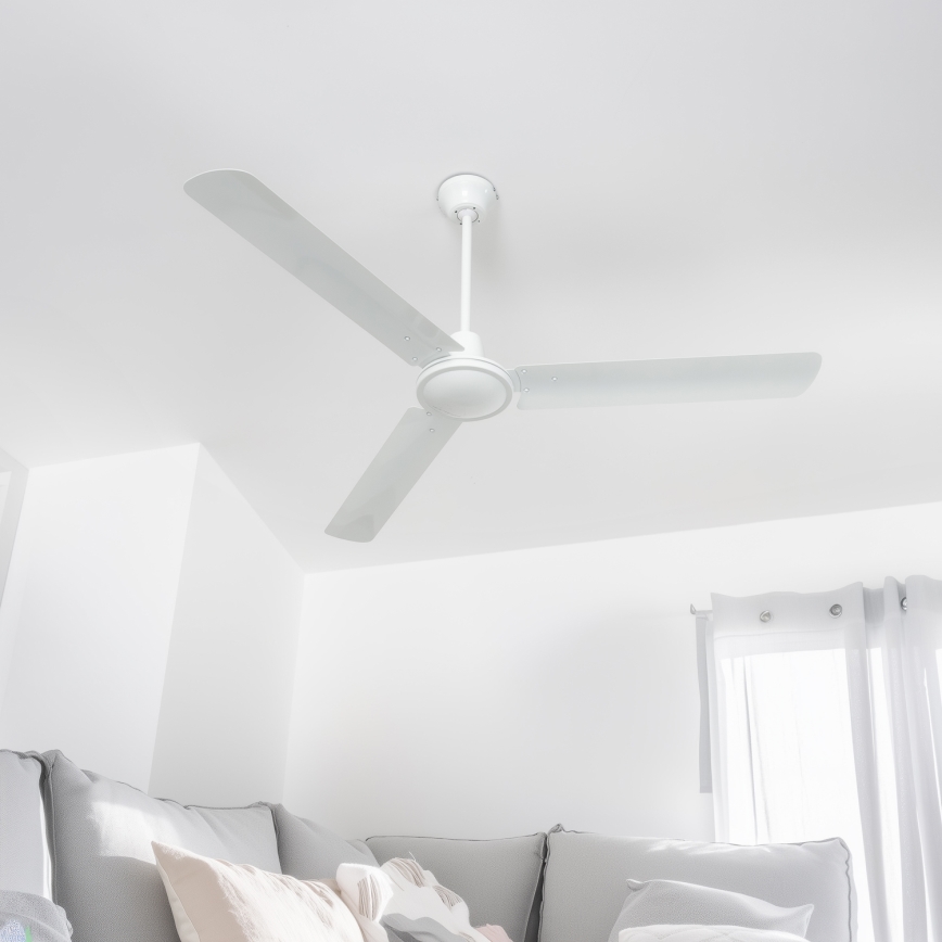 ZEVENTI - Stropní ventilátor TOFINO bílá