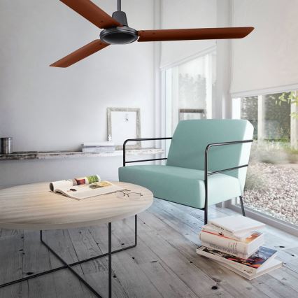 ZEVENTI - Stropní ventilátor TOFINO hnědá