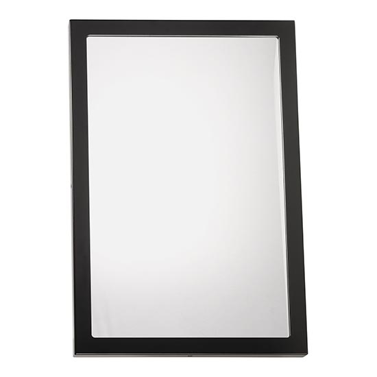 Zrcadlo 40x60 cm černá