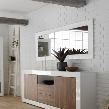 Zrcadlo FINERA 75x170 cm bílá