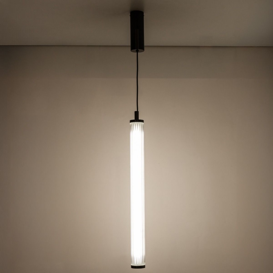 Zuma Line - LED Stmívatelný lustr na lanku LED/26W/230V 2700-6500K černá + dálkové ovládání