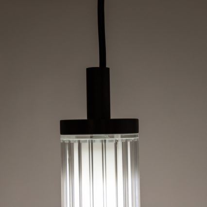 Zuma Line - LED Stmívatelný lustr na lanku LED/26W/230V 2700-6500K černá + dálkové ovládání