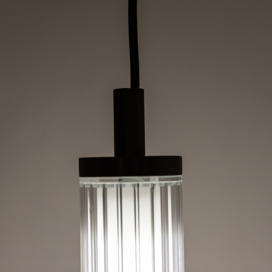 Zuma Line - LED Stmívatelný lustr na lanku LED/26W/230V 2700-6500K černá + dálkové ovládání
