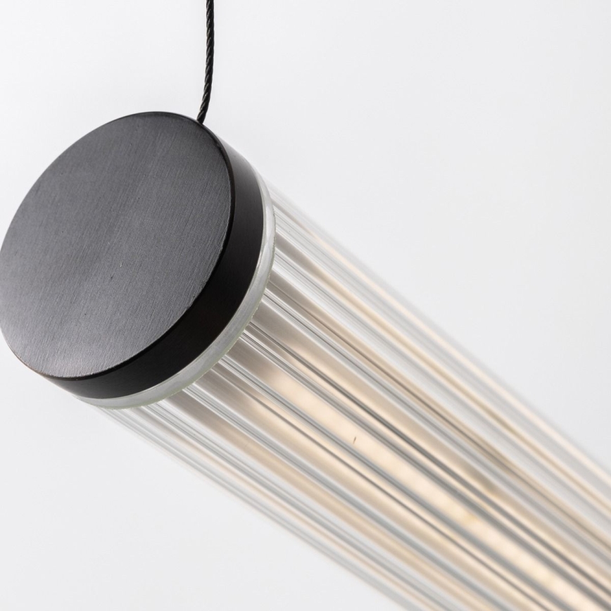 Zuma Line - LED Stmívatelný lustr na lanku LED/64W/230V 2700-6500K černá + dálkové ovládání