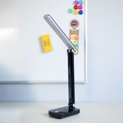 Zuma Line - LED Nabíjecí stolní lampa LED/8W/1200 mAh 3000/4500/6000K CRI 90 černá