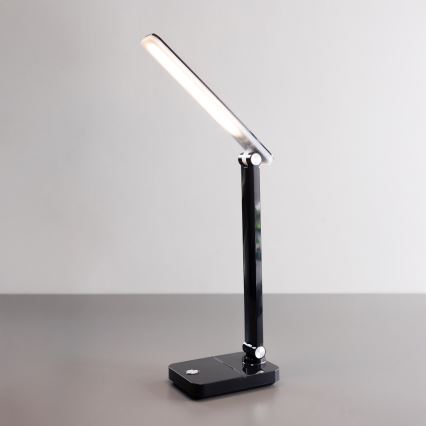 Zuma Line - LED Nabíjecí stolní lampa LED/8W/1200 mAh 3000/4500/6000K CRI 90 černá