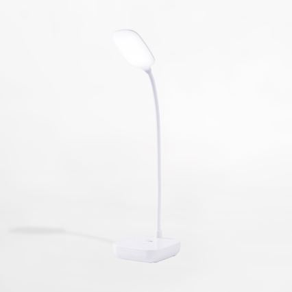 Zuma Line - LED Nabíjecí stolní lampa LED/7W/1200 mAh 3000/4500/6000K CRI 90 bílá