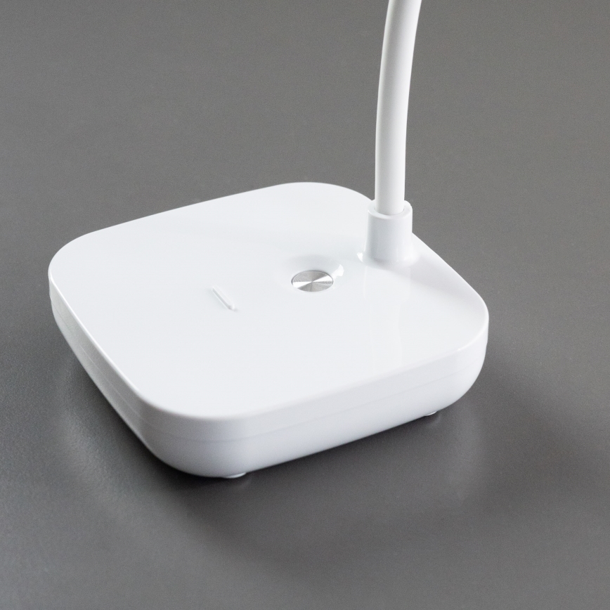 Zuma Line - LED Nabíjecí stolní lampa LED/7W/1200 mAh 3000/4500/6000K CRI 90 bílá