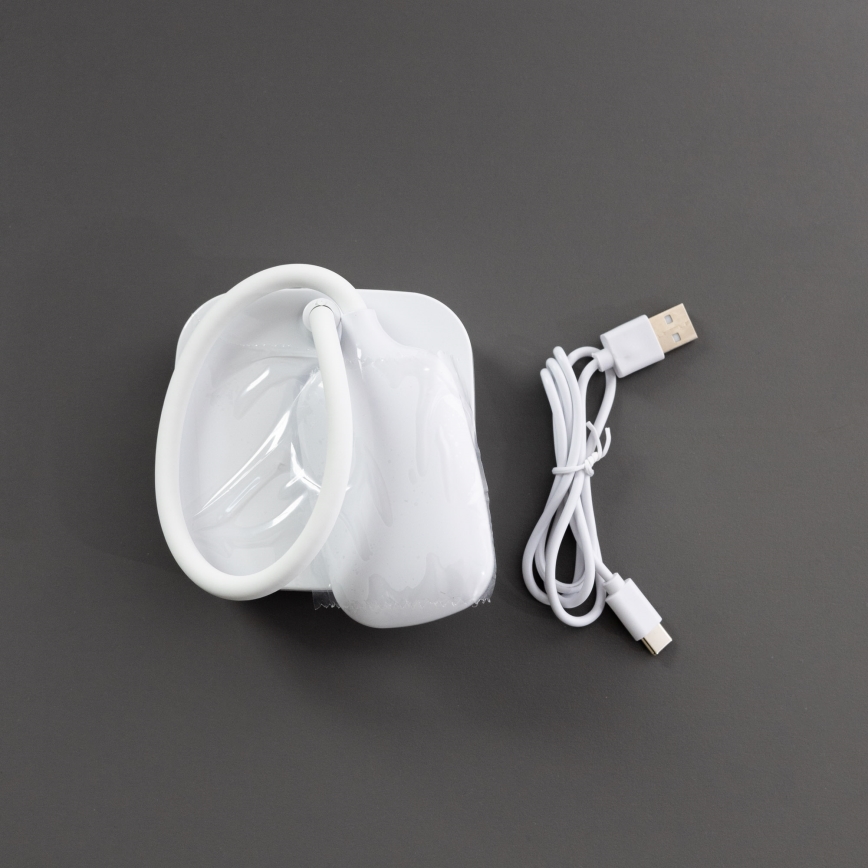 Zuma Line - LED Nabíjecí stolní lampa LED/7W/1200 mAh 3000/4500/6000K CRI 90 bílá