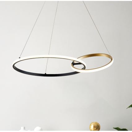 Zuma Line - LED Lustr na lanku LED/36W/230V 3000/4000/6000K zlatá
