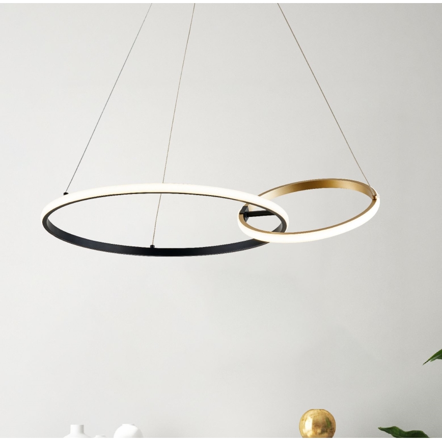Zuma Line - LED Lustr na lanku LED/36W/230V 3000/4000/6000K zlatá