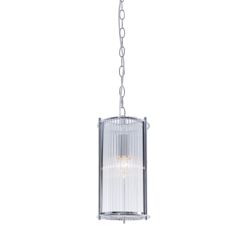 Zuma Line - Lustr na řetězu 1xE27/40W/230V lesklý chrom