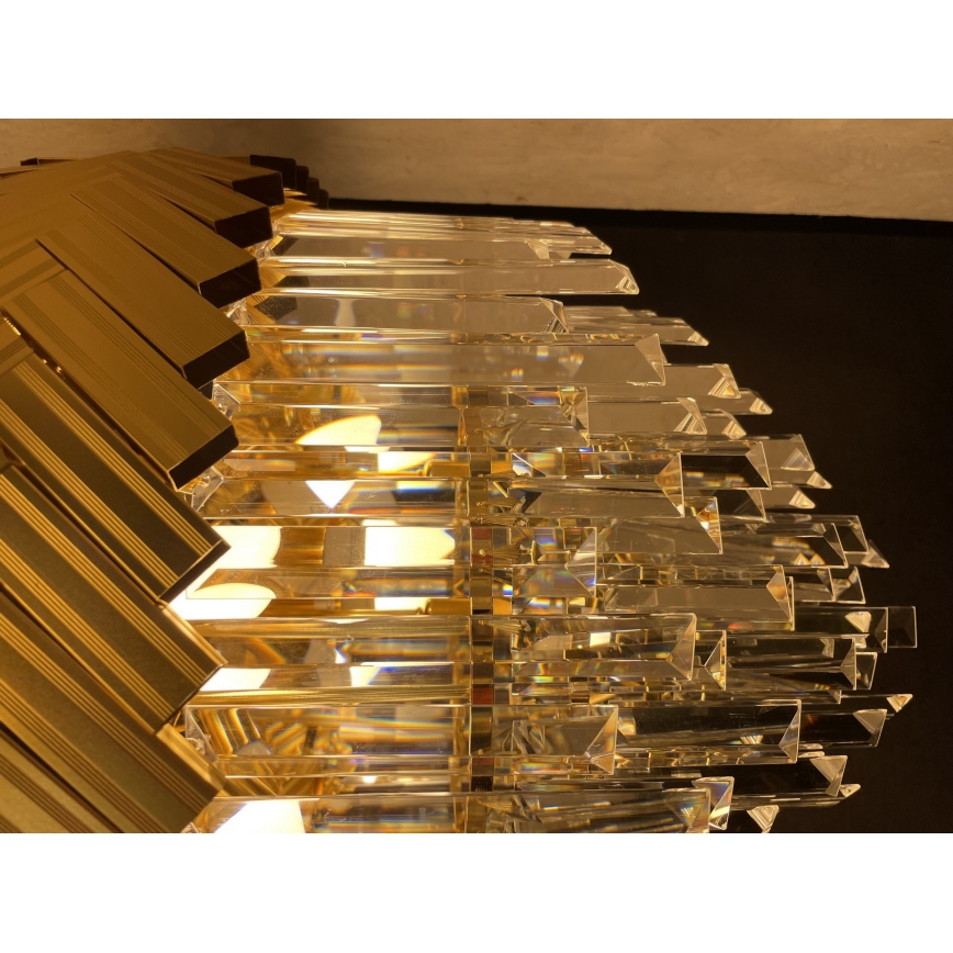 Zuma Line - Lustr na řetězu 9xE14/40W/230V zlatá