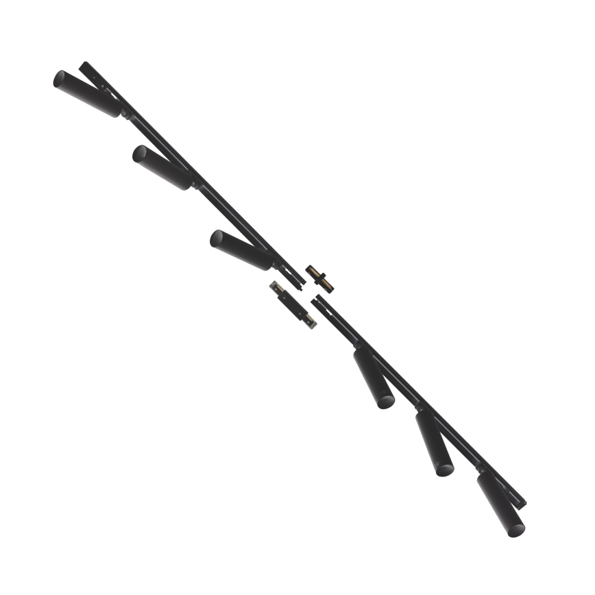 Zuma Line - Bodové svítidlo v lištovém systému 6xGU10/35W/230V černá