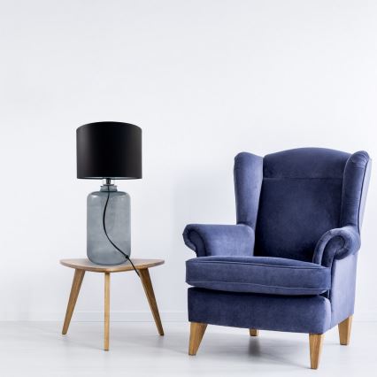 Zuma Line - Stolní lampa 1xE27/40W/230V černá