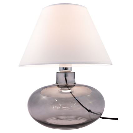 Zuma Line - Stolní lampa 1xE27/40W/230V bílá/černá