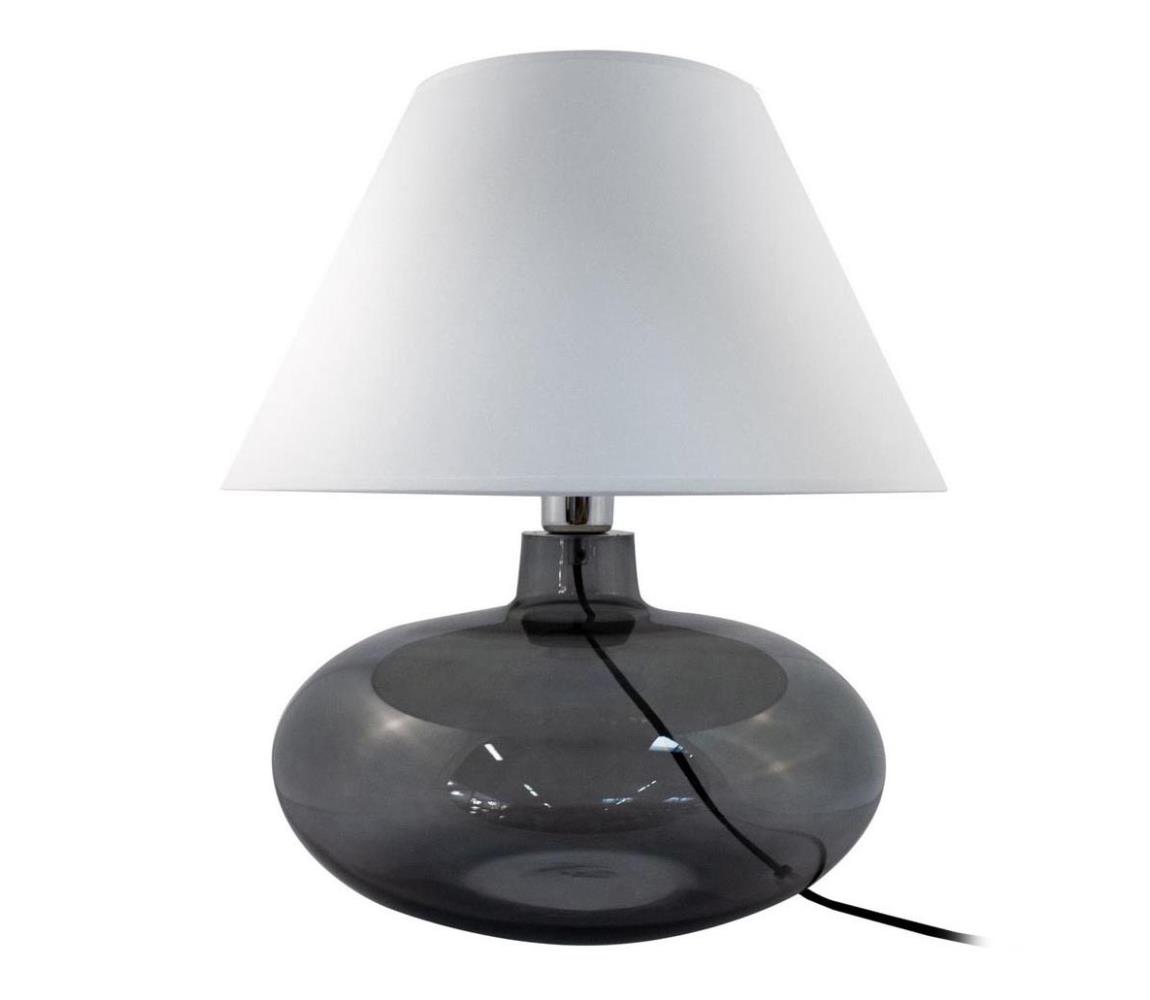 Zuma Line Zuma Line 5521WH - Stolní lampa ADANA 1xE27/60W/230V bílá/černá ZL0215