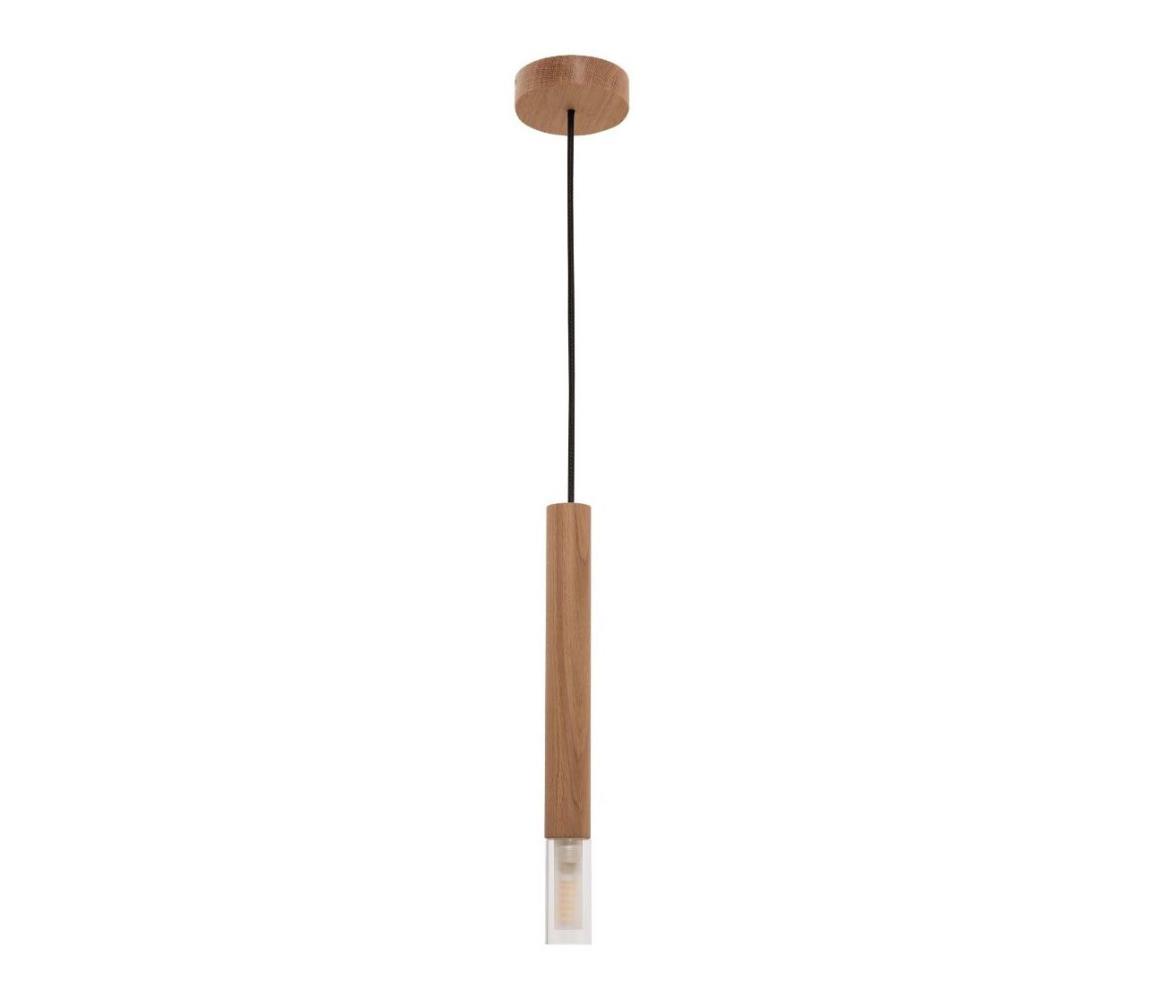Zuma Line Zuma Line 8620103 - Lustr na lanku MADERA 1xG9/28W/230V dřevo ZL0262
