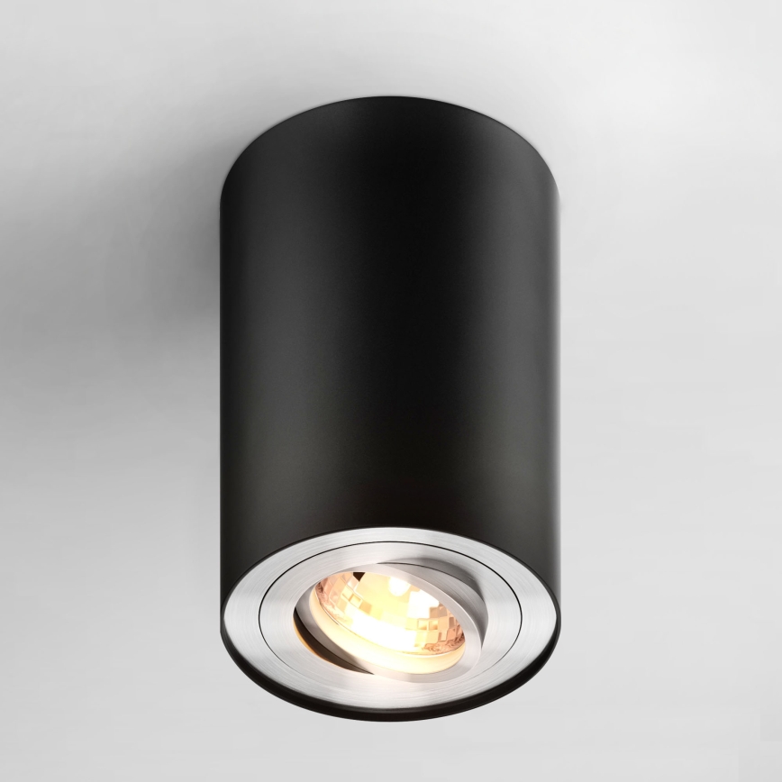 Zuma Line - LED RGBW Stmívatelné bodové svítidlo 1xGU10/6W/230V černá + dálkové ovládání