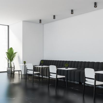 Zuma Line - LED RGBW Stmívatelné bodové svítidlo 1xGU10/4,8W/230V černá + dálkové ovládání