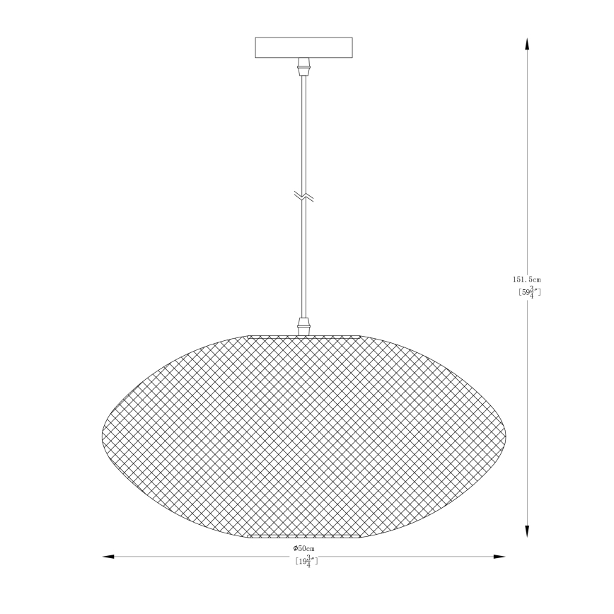 Zuma Line - Lustr na lanku 1xE27/40W/230V zlatá