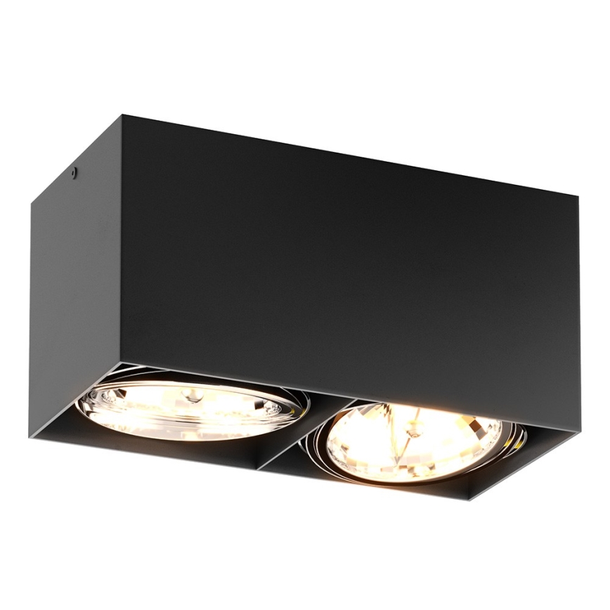 Zuma Line - Bodové svítidlo 2xGU10-ES111/15W/230V černá