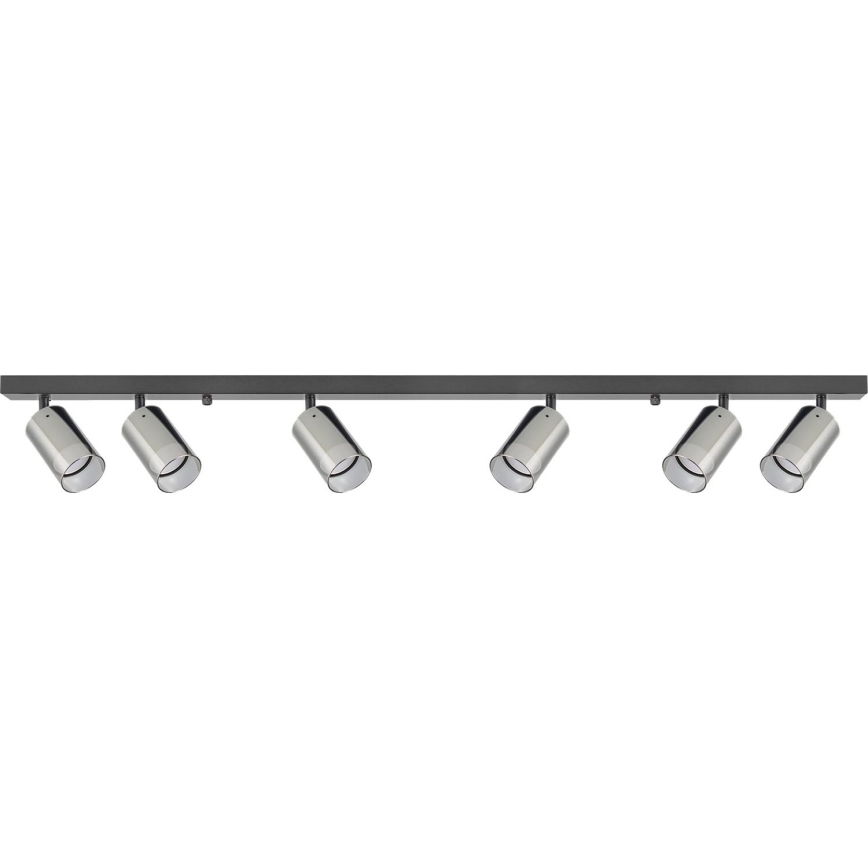 Zuma Line - Bodové svítidlo 6xGU10/50W/230V černá/šedá