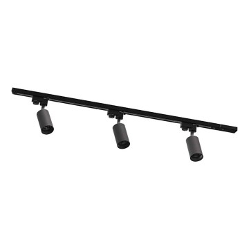 Zuma Line - Bodové svítidlo v lištovém systému 3xGU10/35W/230V černá