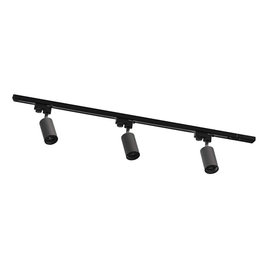 Zuma Line - Bodové svítidlo v lištovém systému 3xGU10/35W/230V černá