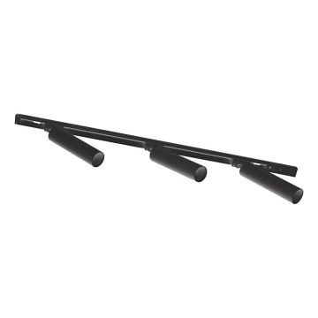 Zuma Line - Bodové svítidlo v lištovém systému 3xGU10/35W/230V černá