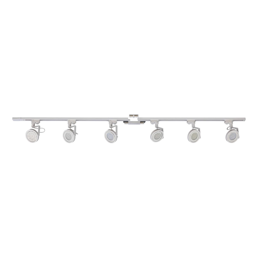 Zuma Line - Bodové svítidlo v lištovém systému 6xGU10/10W/230V bílá