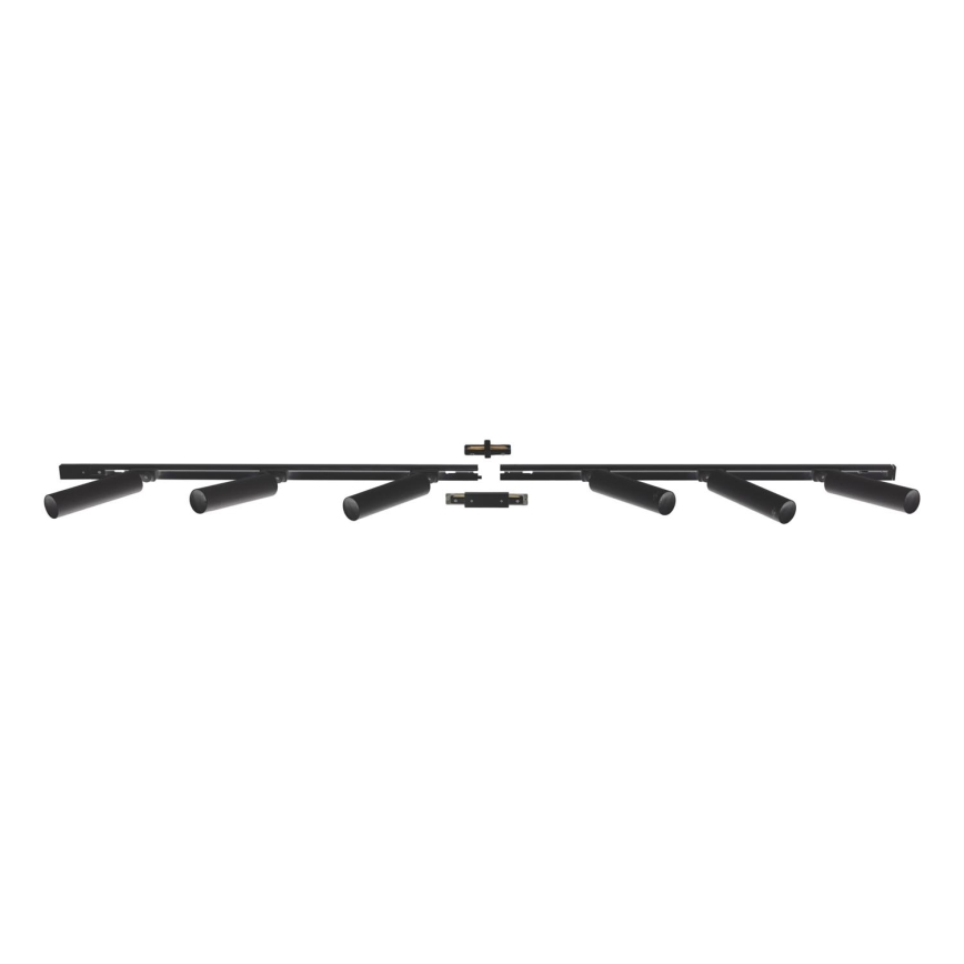 Zuma Line - Bodové svítidlo v lištovém systému 6xGU10/35W/230V černá