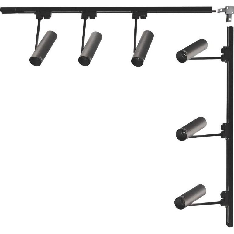 Zuma Line - Bodové svítidlo v lištovém systému 6xGU10/35W/230V černá